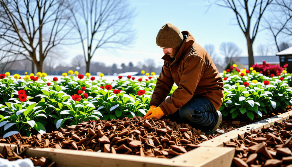 discover the secrets of mulching this winter! learn how to keep your garden beds warm and healthy while protecting your plants from harsh temperatures. unlock the magic of mulching for a thriving garden all season long.